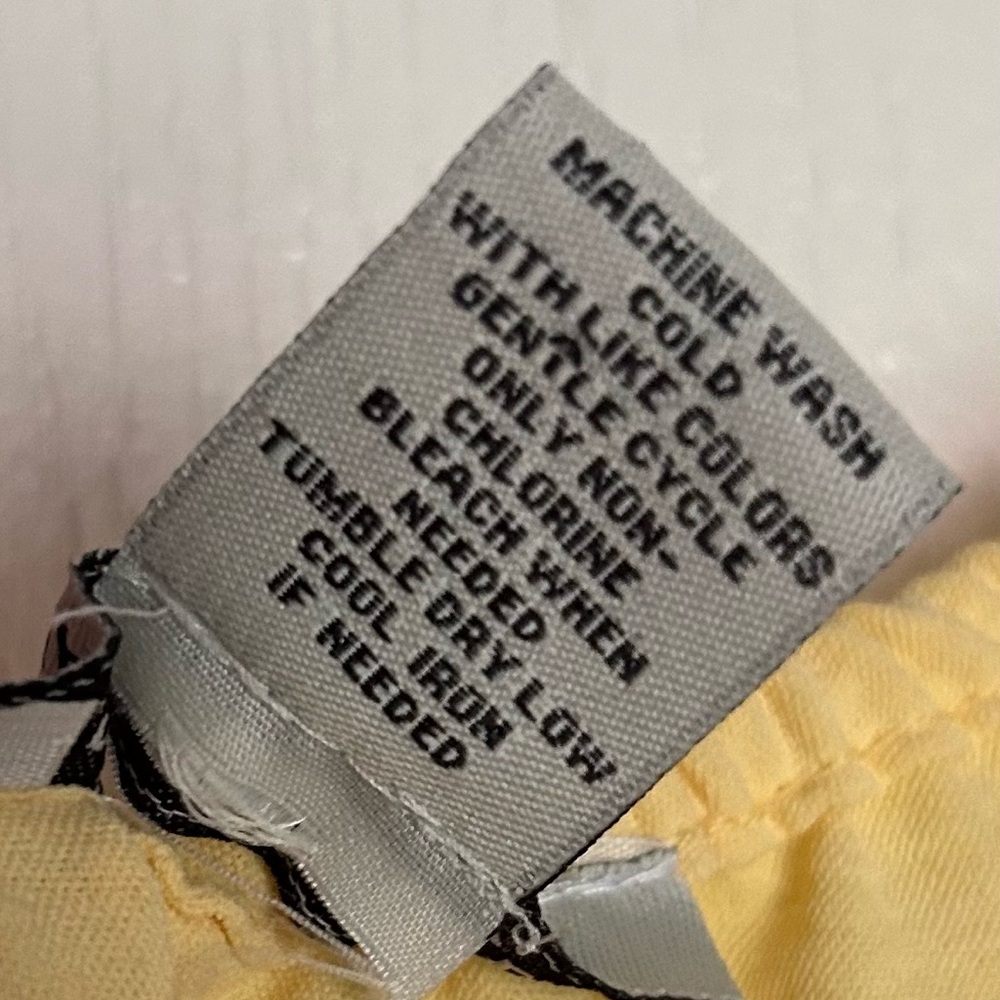 SABRINA LAUREN Butter Yellow Puff Sleeve Sweetheart Peasant Dress Cottage | Sz L - Picture 12 of 12